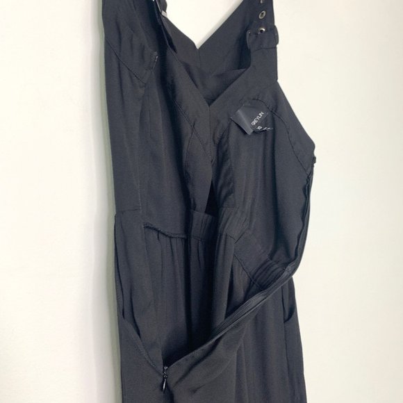 GREYLIN x Revolve Black Cece Sweetheart Cullote Jumpsuit Sz XS‎ - Picture 10 of 13